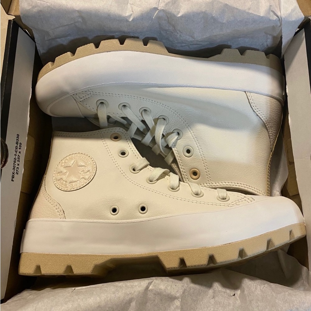 Vintage White Converse